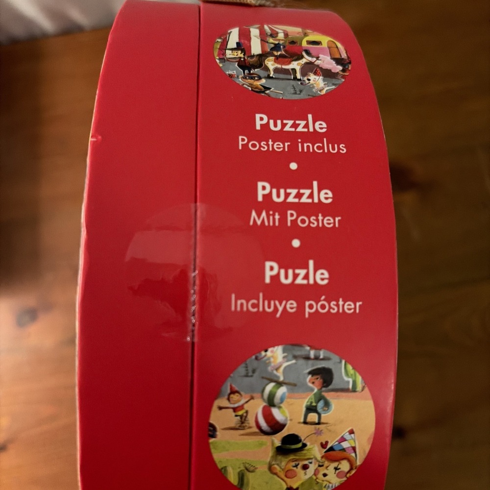 Puzzle Circus Storage Box with Lock & Handle Children Toys Award. NEW SEALED - Picture 4 of 5